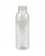 RPET fles transparant 500ml zonder dop