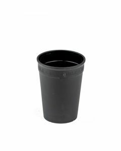 Re-usable koffiebeker 2,5dl/80mm Ø zwart