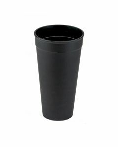 Re-usable koffiebeker 5,0dl/90mm Ø zwart
