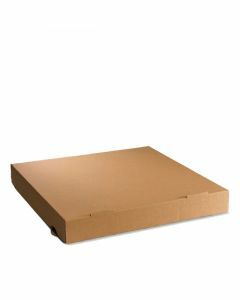 Kraft pizza doos blanco 26x26x4cm